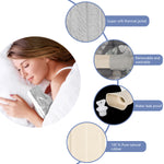 2L Cute Hot Water Bottle with Soft Cover – Portable Belly Warmer Belt, Long Silicone Hand Warmer, Leakproof & Explosion-Proof