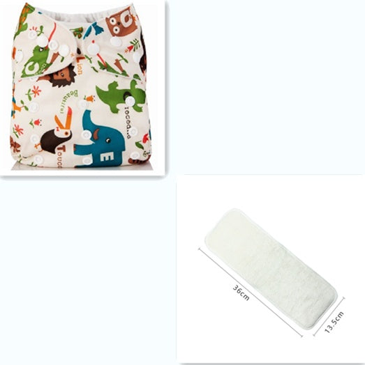 Baby Cloth Diapers | Adjustable, Washable & Reusable Diapers | Eco-Friendly TPU Waterproof Diaper for 3–13kg Babies
