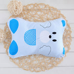 Soft Detachable Baby Pillow Washable Newborn Pillow with Removable Cover Anti-Flat Head Infant Cushion