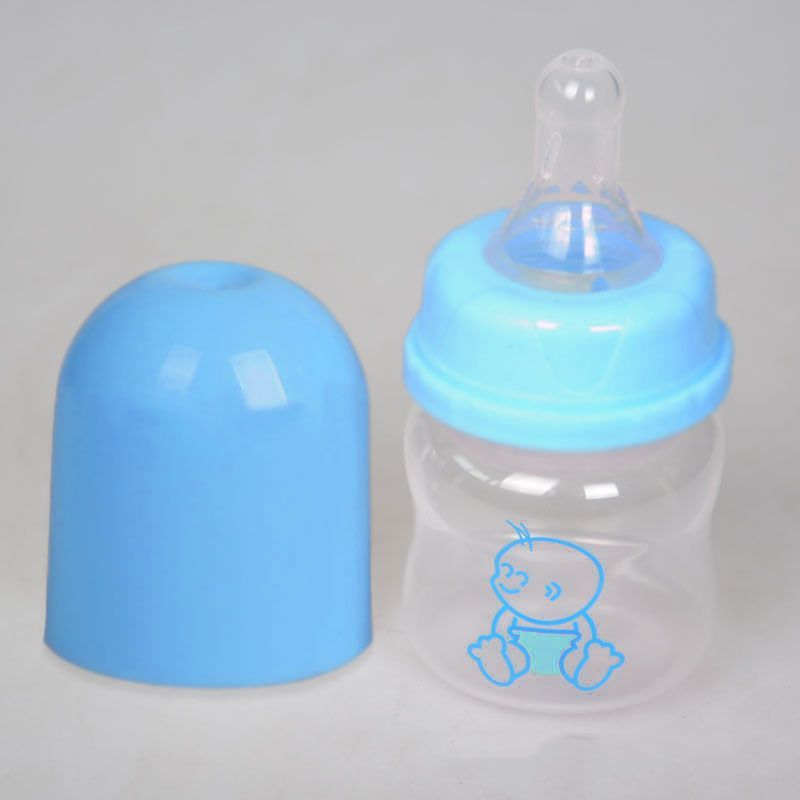 Lovely Baby Mini Feeding Bottle 60ML – BPA-Free Portable Feeder for Newborn Milk, Juice & Nursing Care