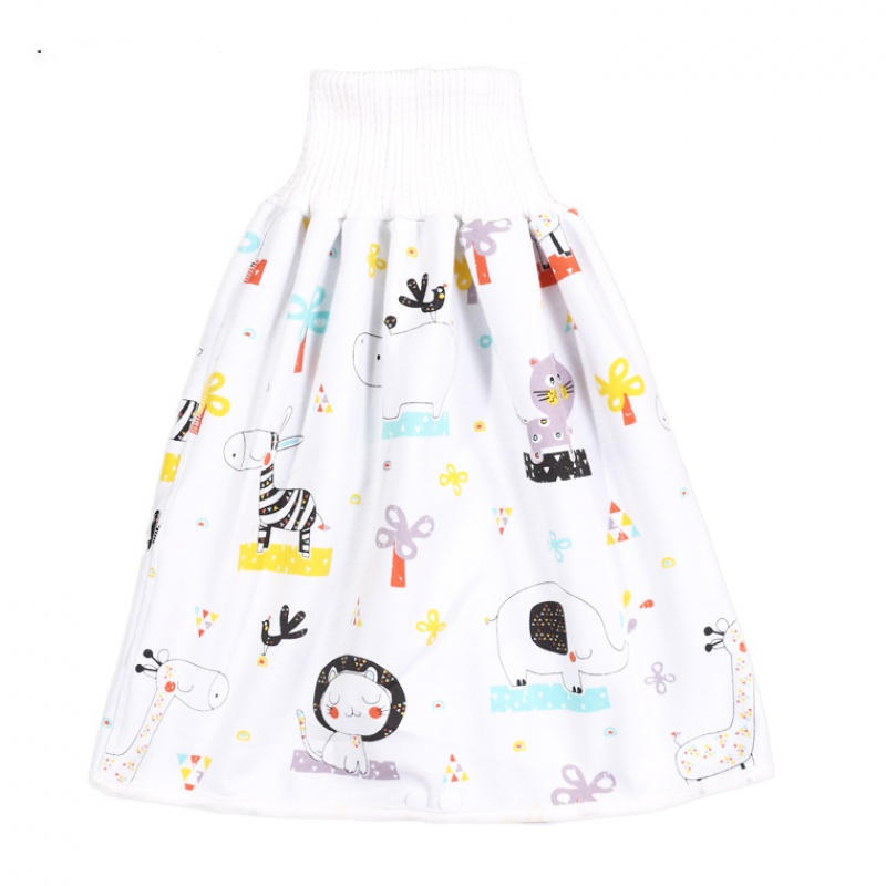 Baby Diaper Skirt – Soft Cotton Waterproof Skirt for Toddlers | Reusable, Breathable & Comfortable | For 0–8 Years