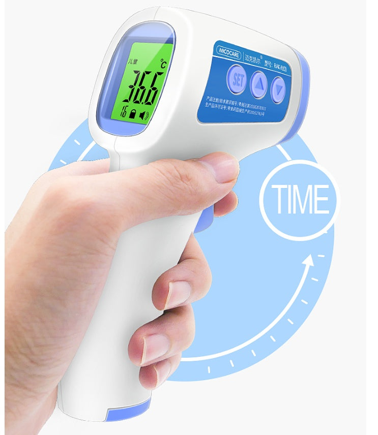 Accurate Infrared Forehead Thermometer | Non-Contact Digital Temperature Gun for Adults & Kids | Fast & Safe Reading