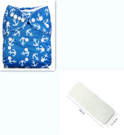 Baby Cloth Diapers | Adjustable, Washable & Reusable Diapers | Eco-Friendly TPU Waterproof Diaper for 3–13kg Babies