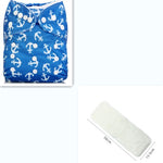 Baby Cloth Diapers | Adjustable, Washable & Reusable Diapers | Eco-Friendly TPU Waterproof Diaper for 3–13kg Babies