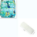 Baby Cloth Diapers | Adjustable, Washable & Reusable Diapers | Eco-Friendly TPU Waterproof Diaper for 3–13kg Babies