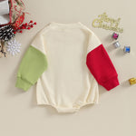 okobebe Baby Christmas Romper – Soft Cotton Crawling Suit for Boys & Girls