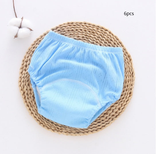 Pure Cotton Baby Diapers | Soft Reusable Cloth Nappies | Breathable Washable Diapers for Newborns & Toddlers