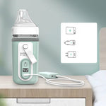Portable Baby Bottle Warmer Constant Temperature Heating Cover for Night Milk & Travel USB Rechargeable