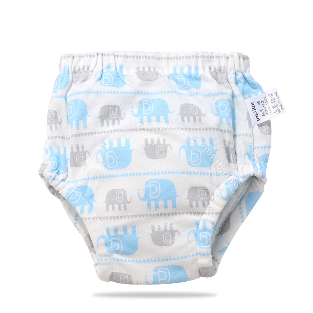 Simple Household Pure Cotton & Bamboo Fiber Breathable Cloth Diapers 18 Fun Prints