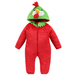 Baby Rompers Winter Autumn Clothes Warm Cotton Flannel Infant Jumpsuit Soft Cozy Baby Outfit