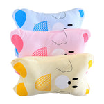 Soft Detachable Baby Pillow Washable Newborn Pillow with Removable Cover Anti-Flat Head Infant Cushion