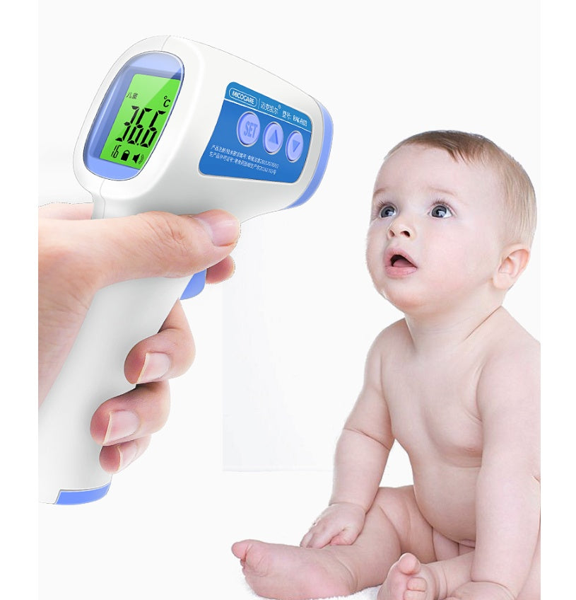 Accurate Infrared Forehead Thermometer | Non-Contact Digital Temperature Gun for Adults & Kids | Fast & Safe Reading