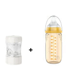 USB Heated Baby Feeding Bottle Constant Temperature Glass & PPSU Bottle Thermal Insulation, Quick Flush, Wide Caliber Bottle