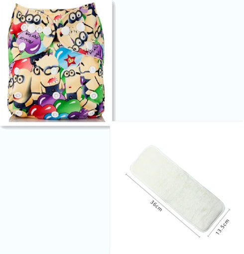 Baby Cloth Diapers | Adjustable, Washable & Reusable Diapers | Eco-Friendly TPU Waterproof Diaper for 3–13kg Babies