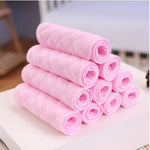 Breathable 3-Layer Cotton Gauze Baby Diaper Inserts (L) |Washable & Antibacterial Sunshine Cotton
