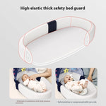 Foldable Portable Baby Bed Anti-Pressure Newborn Crib with Mosquito Net & Sunshade Travel Bassinet
