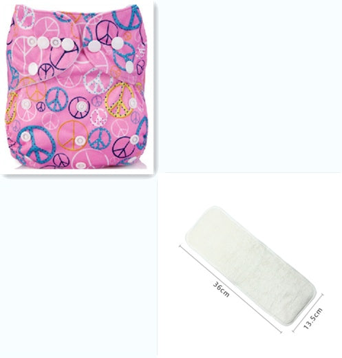 Baby Cloth Diapers | Adjustable, Washable & Reusable Diapers | Eco-Friendly TPU Waterproof Diaper for 3–13kg Babies