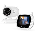 3.5-Inch Baby Care Night Vision Monitor Wireless 2.4G HD Camera with Temperature Display & Two-Way Audio