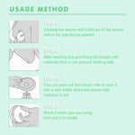 Wearable Portable Breast Milk Collectors – Reusable Silicone Nursing Cups | Hands-Free Milk Saver (1pc/2pcs)