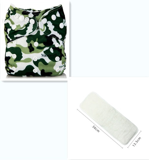 Baby Cloth Diapers | Adjustable, Washable & Reusable Diapers | Eco-Friendly TPU Waterproof Diaper for 3–13kg Babies