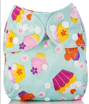Baby Cloth Diapers | Adjustable, Washable & Reusable Diapers | Eco-Friendly TPU Waterproof Diaper for 3–13kg Babies