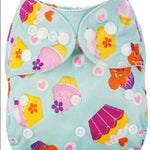 Baby Cloth Diapers | Adjustable, Washable & Reusable Diapers | Eco-Friendly TPU Waterproof Diaper for 3–13kg Babies