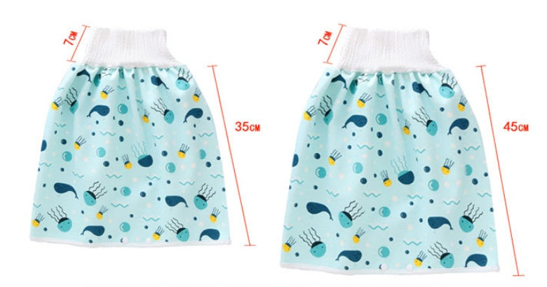 Baby Diaper Skirt Training Pants – Soft Cotton Reusable Cloth Diapers for Kids | Breathable & Washable Babywear