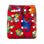 Breathable & Leak-Proof Baby Cloth Diapers (Under 15KG) Adjustable PUL Exterior & Soft Brushed Lining