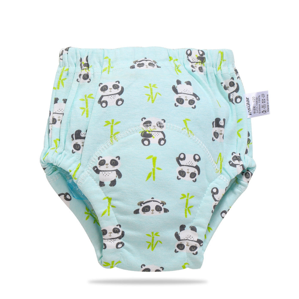 Simple Household Pure Cotton & Bamboo Fiber Breathable Cloth Diapers 18 Fun Prints