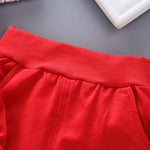 Boys' Casual 3-Piece Cotton Set: Vest, Shirt & Trousers Versatile Outfit for Parties & School