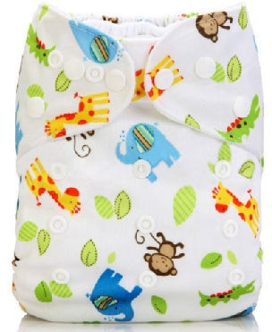 Baby Cloth Diapers | Adjustable, Washable & Reusable Diapers | Eco-Friendly TPU Waterproof Diaper for 3–13kg Babies