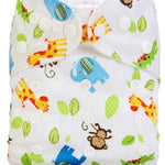 Baby Cloth Diapers | Adjustable, Washable & Reusable Diapers | Eco-Friendly TPU Waterproof Diaper for 3–13kg Babies