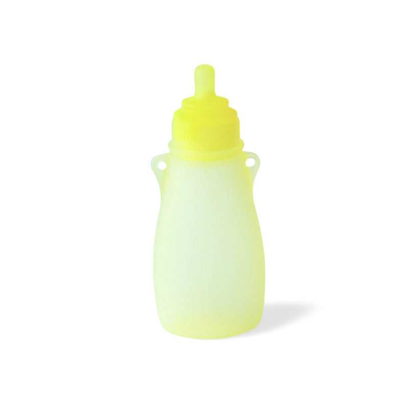 Silicone Breast Milk & Food Supplement Bags – Reusable, Leakproof, BPA-Free Storage for Baby Feeding (180ml/240ml)