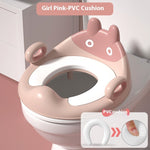 Baby Toilet Seat Cushion Portable Toddler Potty Training Seat Soft Non-Slip Child Toilet Cover