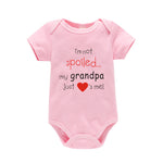 Short-Sleeved Cotton Baby Romper – Soft Breathable Infant Bodysuit | Unisex Summer Baby Clothing