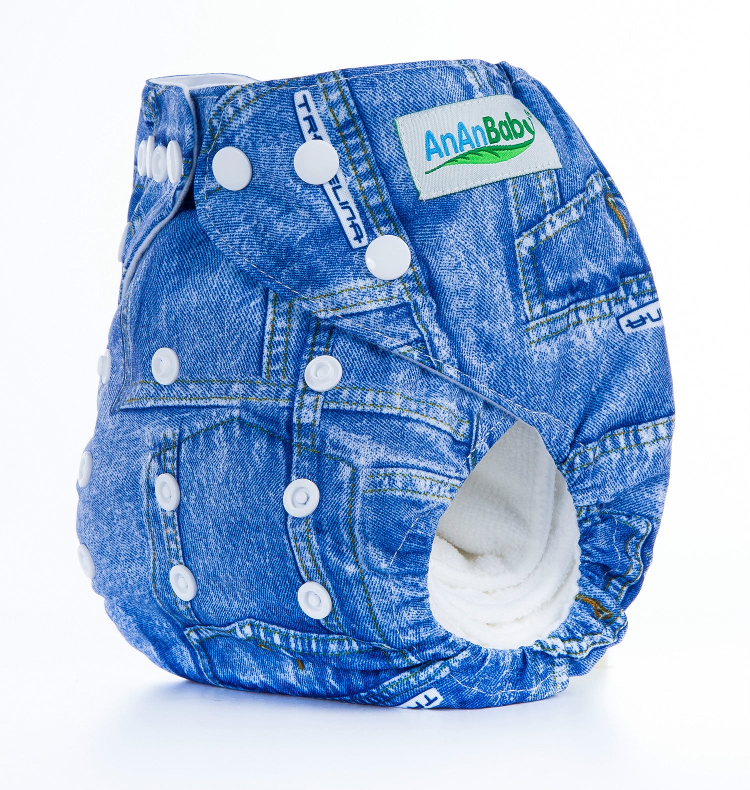 Adjustable Soft & Comfortable Baby Cloth Diapers (3-15kg) One Size Fits All (Newborn to Toddler)