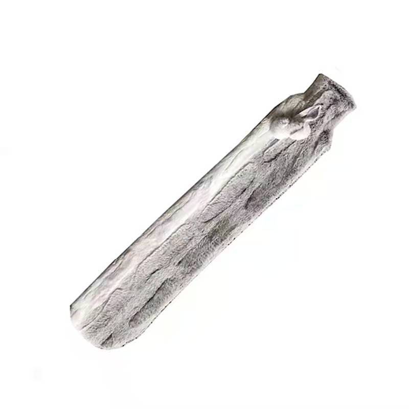 2L Cute Hot Water Bottle with Soft Cover – Portable Belly Warmer Belt, Long Silicone Hand Warmer, Leakproof & Explosion-Proof