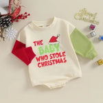 okobebe Baby Christmas Romper – Soft Cotton Crawling Suit for Boys & Girls