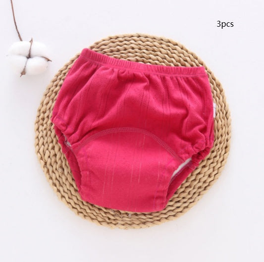 Pure Cotton Baby Diapers | Soft Reusable Cloth Nappies | Breathable Washable Diapers for Newborns & Toddlers