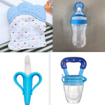 Baby Spoon Bottle Feeder 120ml Silicone Feeding Bottle Easy One-Hand Feeding for Infants
