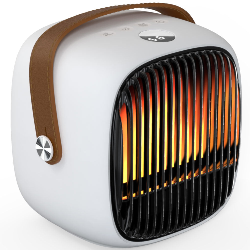 Home Bluetooth Desktop White Noise Heater | PTC Ceramic Fast Heating | Quiet Smart Space Heater