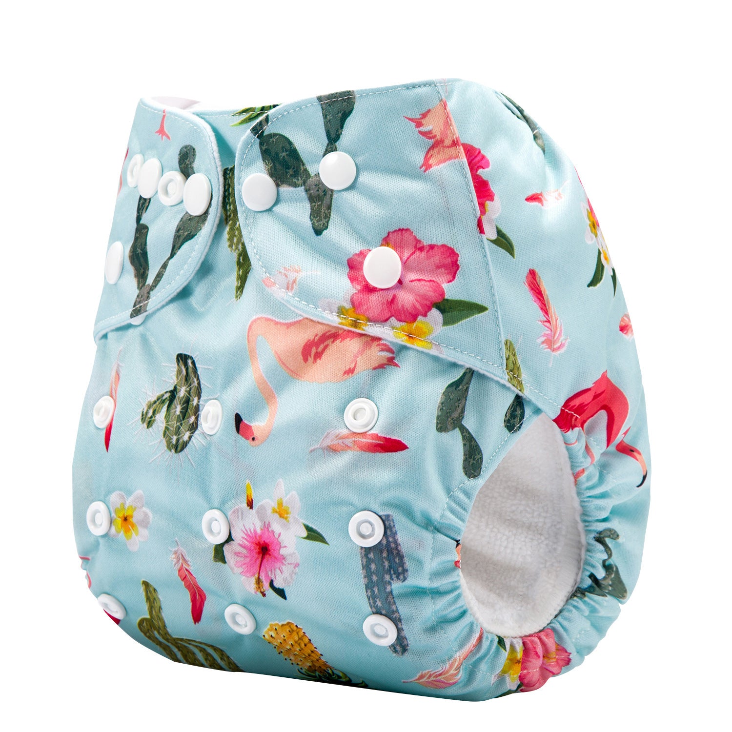 Adjustable Soft & Comfortable Baby Cloth Diapers (3-15kg) One Size Fits All (Newborn to Toddler)