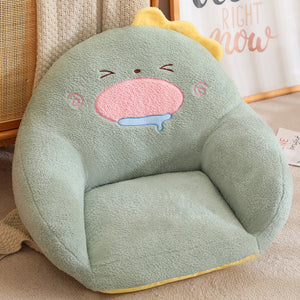 Cartoon Animal Futon Cushion For Home And Office Seats