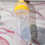 Baby Spoon Bottle Feeder 120ml Silicone Feeding Bottle Easy One-Hand Feeding for Infants