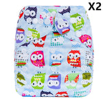 Breathable & Leak-Proof Baby Cloth Diapers (Under 15KG) Adjustable PUL Exterior & Soft Brushed Lining