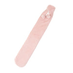 2L Cute Hot Water Bottle with Soft Cover – Portable Belly Warmer Belt, Long Silicone Hand Warmer, Leakproof & Explosion-Proof